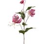 Kunstzweig Gloriosa LISUPY, dunkelrosa-gold, 80cm
