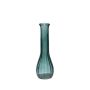 Tischvase KOSTA aus Glas, petrolblau-klar, 21,5cm, Ø7cm