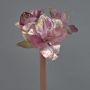 Samt Amaryllis Dekoblume KIRSTY, altlila, 70cm, Ø13-15cm
