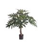 Dekopflanze Philodendron Selloum DONIS, Kunststamm, 80cm