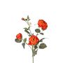 Dekoblume Rosenzweig DIAMANTIS, orange, 75cm, Ø5-8cm