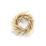 Künstlicher Kranz Schilfgras Rispen ADEON, creme, Ø60cm