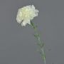 Kunstblume Nelke NIRUSHA, weiß, 65cm, Ø9cm