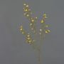 Kunst Wachsblume NIANG, gelb-orange, 80cm, Ø1,5-2,5cm