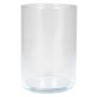 Glas Vase Zylinder SANYA OCEAN, klar, 15cm, Ø10,1cm