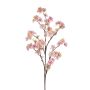 Künstliche Blume groß Kirschblütenzweig GIMA mit Blüten, rosa, 120cm