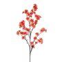 Künstliche Blume groß Kirschblütenzweig GIMA mit Blüten, koralle, 120cm