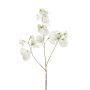 Deko Kunstblume Duftwicke KANZI, weiß, 75cm, Ø4-7cm