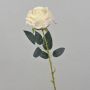 Kunstrose ELEAZAR, creme, 65cm, Ø9cm