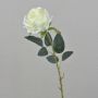 Kunstrose ELEAZAR, weiß, 65cm, Ø9cm