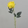 Kunstrose ELEAZAR, gelb, 65cm, Ø9cm