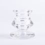 Glasleuchter YURENA für Spitzkerzen, transparent, 6cm, Ø5cm