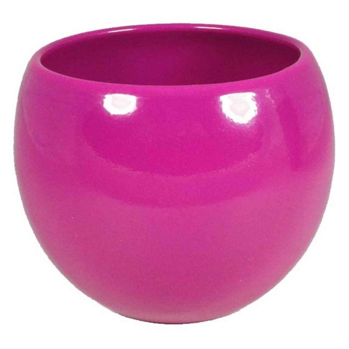 Blumentopf HAMADAN, Keramik, pink, 14cm, Ø20cm