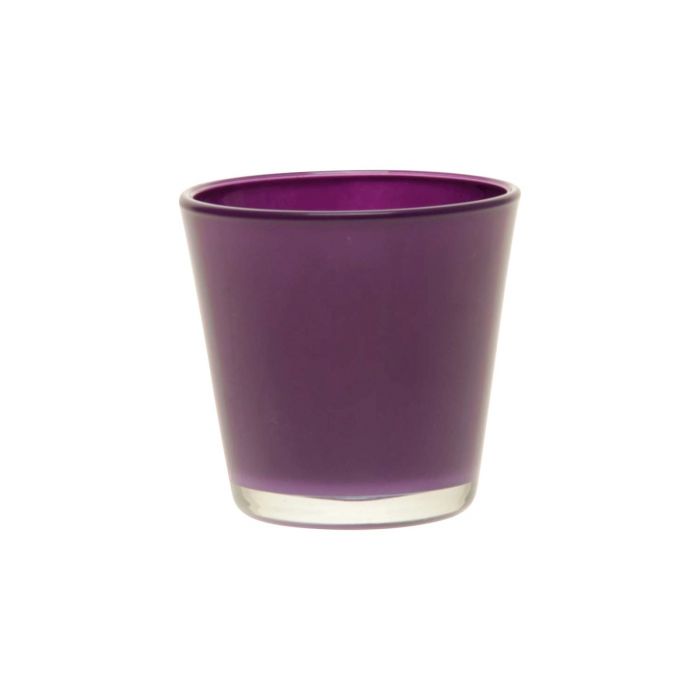 klar Ø7,5cm 7,5cm Kerzenglas INNA Glas Teelichtglas / Teelichthalter ALEX 