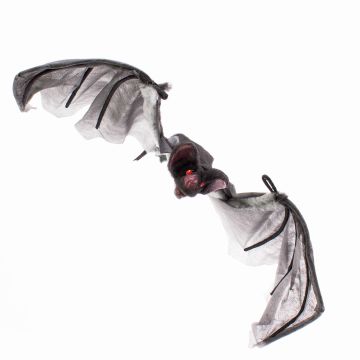 Halloween Fledermaus Vampir QUECKY, riesig, schwarz, 120cm