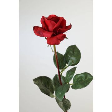 Kunst Rose AMELIE, rot, 70cm, Ø8cm