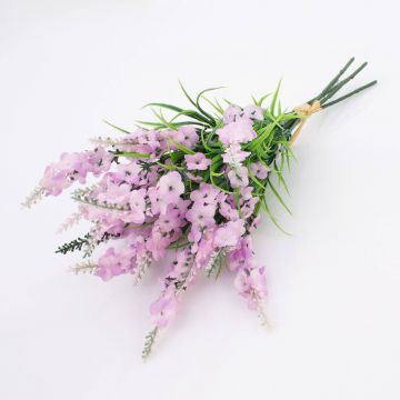 Künstlicher Lavendelstrauß CAROLA, rosa, 30cm, Ø13cm