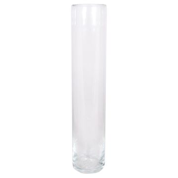 Boden Vase Zylinder SANYA OCEAN, klar, 50cm, Ø10cm