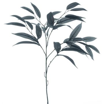 Kunstzweig Mango WENLIAN, blau-grün, 75cm