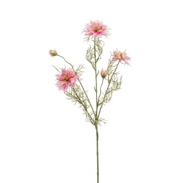 Künstlicher Zweig Schwarzkümmel JENNIE, rosa, 70cm