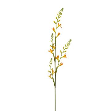 Künstliche Blume Montbretie KATHERYN, gelb-orange, 90cm