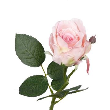 Kunstblume Rose VRONI, rosa, 30cm, Ø6cm