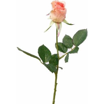 Deko Rose HOLLY, rosa, 35cm, Ø4cm