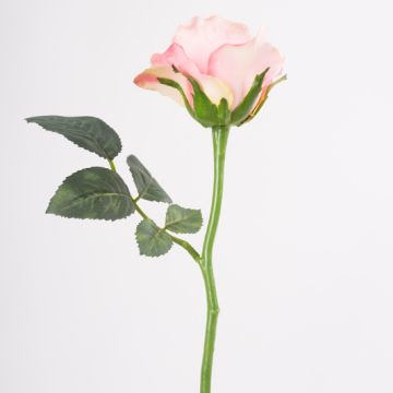 Kunst Rose ELLI, rosa, 30cm, Ø6cm