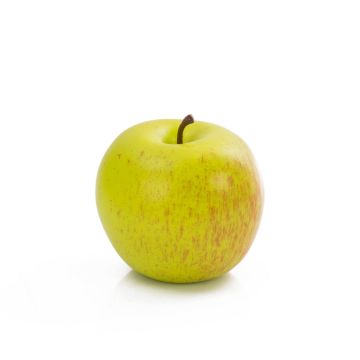 Deko Apfel ADALBERO, grün-rot, 8cm, Ø7cm