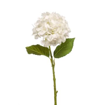 Textilblume Hortensie LOVA, weiß, 50cm