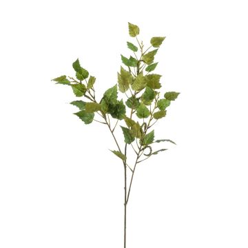Künstlicher Zweig Birke NERIS mit Blüten, grün, 95cm