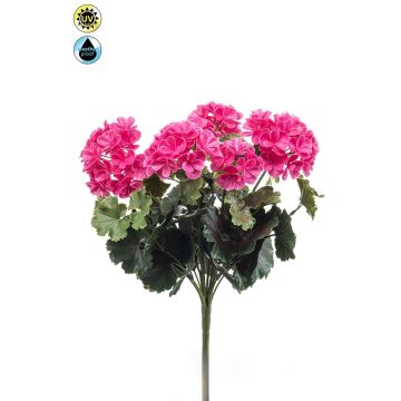Geranie künstlich BAKLIN auf Steckstab, crossdoor, pink, 40cm