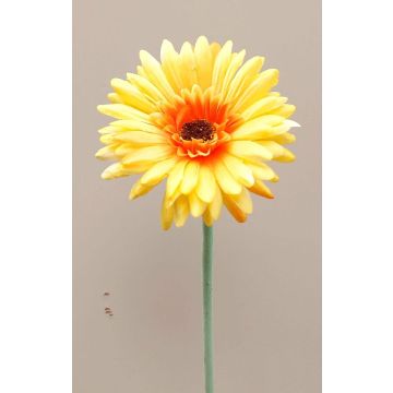 Kunstblume Gerbera TEUDELINDE, gelb, 55cm, Ø8cm