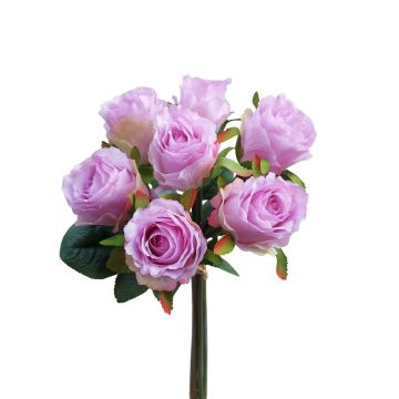 Künstlicher Rosenstrauß MURINET, flieder, 35cm