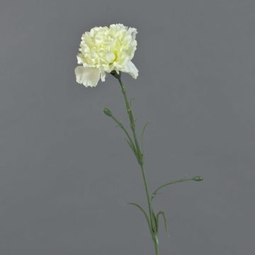 Kunst Nelke VANERA, creme, 60cm, Ø9cm