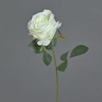 Kunstrose SIMONY, creme, 45cm, Ø8cm