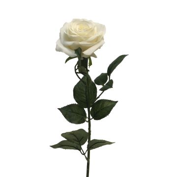 Künstliche Rose KAILIN, creme, 65cm, Ø9cm