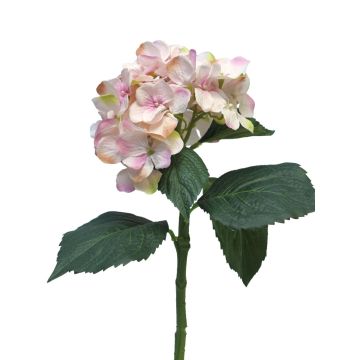 Kunstblume Hortensie FUXIANG, rosa-creme, 50cm