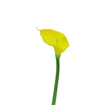 Kunstblume Zantedeschie ZHILONG, gelb, 55cm, 10x16cm