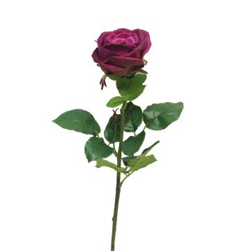 Kunstblume Rose JIANHUA, violett, 70cm