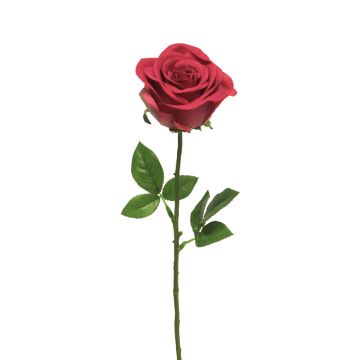 Künstliche Rose RUYUN, pink, 45cm