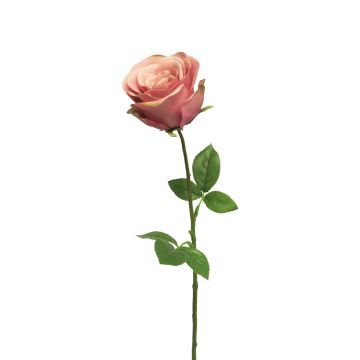 Künstliche Rose RUYUN, rosa, 45cm