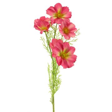 Plastik Zweig Schmuckkörbchen YUNIAN, pink, 75cm