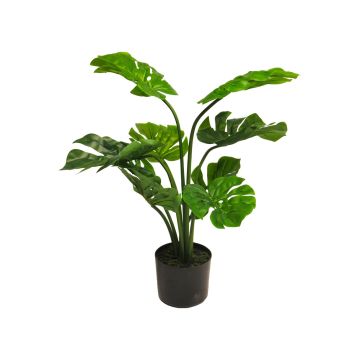 Kunstpflanze Philodendron Monstera Deliciosa LIMEINA, 70cm