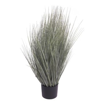 Plastik Gras Rutenhirse YAMIN, grau-grün, 90cm