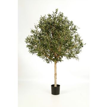 Künstlicher Olivenbaum NIKOLAS, Naturstamm, mit Früchten, 210cm