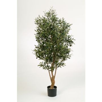 Künstlicher Olivenbaum ALEXANDROS, Echtstamm, mit Früchten, 150cm