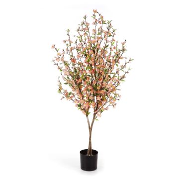 Plastik Kirschbaum ZADAR, Echtstämme, Blüten, rosa, 170cm