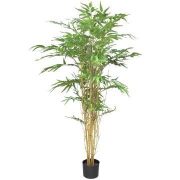 Plastik Baum Bambus WANNING, Echtstämme, 150cm