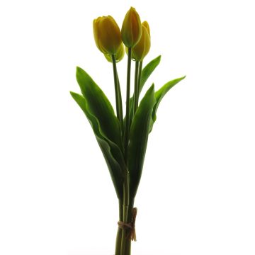 Textil Tulpe LIBIA, gelb-grün, 35cm